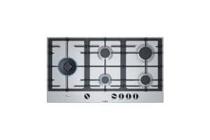 Bosch Serie | 6 90 cm 5 Burners Stainless Steel Gas Hob (Built-in) PCS9A5C90I