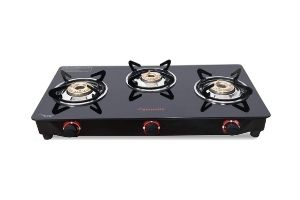  Butterfly Smart Glass 3 Burner Gas Stove