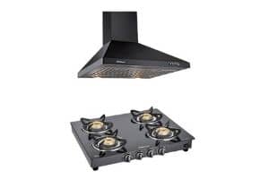Sunflame Venza Chimney and Sunflame Classic 4 Burner