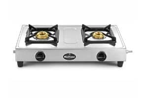 Sunflame Smart Stainless Steel 2 Burner Gas Stove