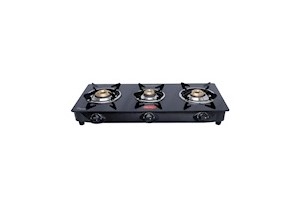 Pigeon By Stovekraft Glass Top Aster 3 Burner