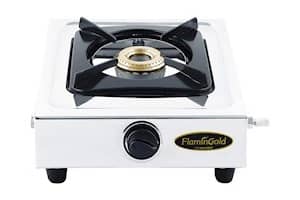Flamingold Single Burner Gas Stove (Stainless Steel)