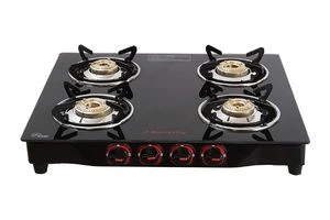 Butterfly Smart Glass 4 Burner Gas Stove, Manual