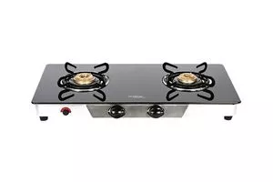 Hindware Armo GL 2B AI Stainless Steel 2 Burner Cooktop