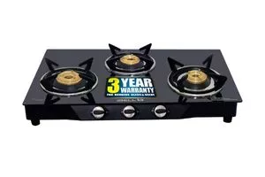 iBell Stainless Steel 3 Burner Gas Stove