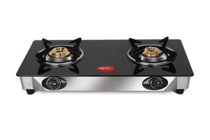 Pigeon By Stovekraft Favourite Glass Top 2 Burner Gas Stove