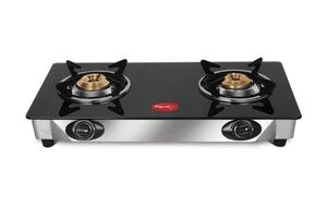 Pigeon by Stovekraft Favourite Glass Top 2 Burner Gas Stove