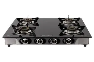 BLOWHOT Heavy Brass 4 Burner Manual Gas Stove